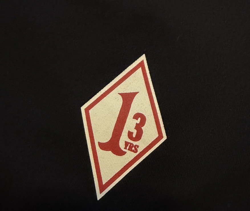 TZY diamond patch reinterpretation of the 1%er motorcycle culture symbol
